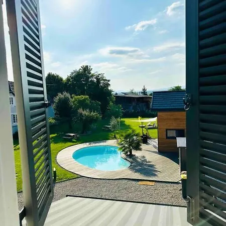 Charme Et Detente Avec Piscine Proche De Mulhouse Flaxlanden Esterno foto