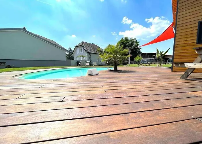 Charme Et Detente Avec Piscine Proche De Mulhouse